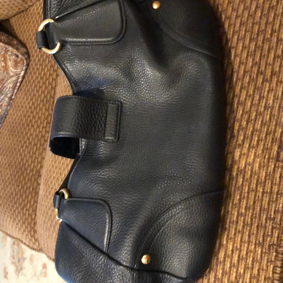 Hard to find Black Prada Hobo Bag Purse Tote - Picture 7 of 8